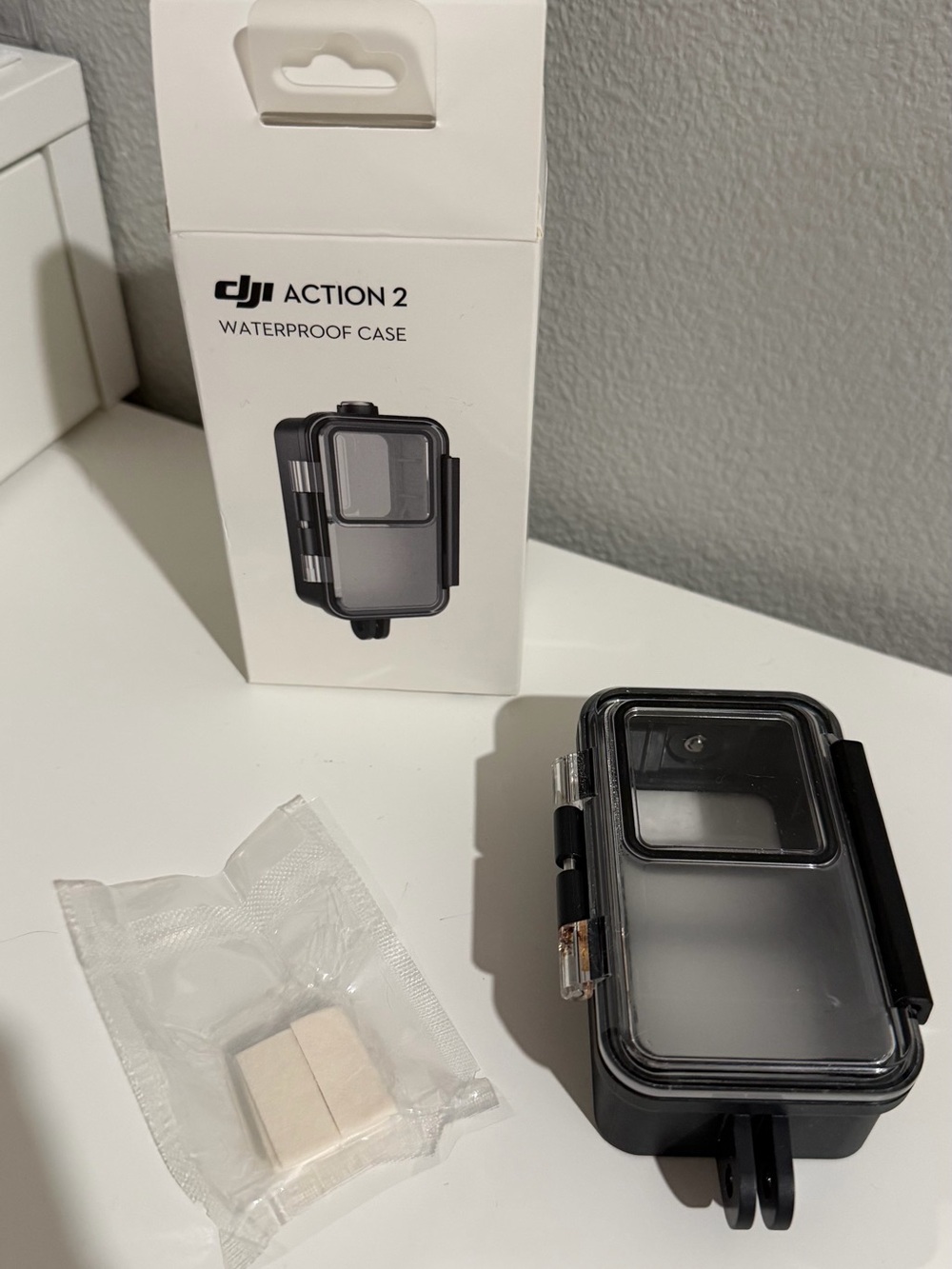 DJI Action 2 Waterproof Case - Black and Clear